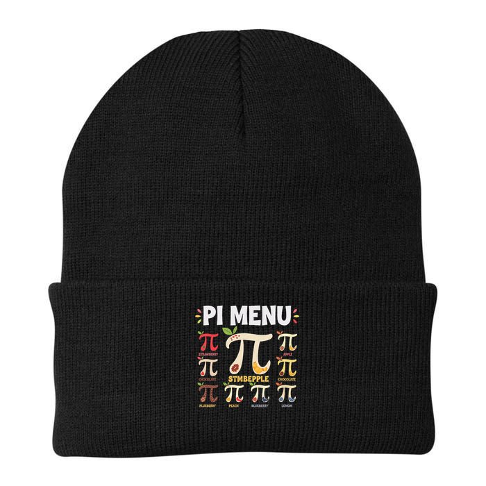 Pi Menu Funny Pi 3 Knit Cap Winter Beanie