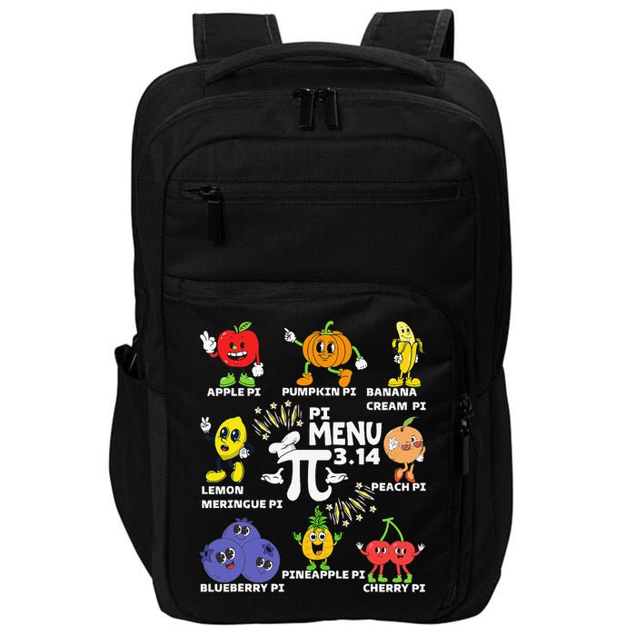 Pi Menu Funny Pi 3 Impact Tech Backpack