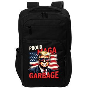 Proud Maga Garbage Trump Supporter Trump 2024 Impact Tech Backpack