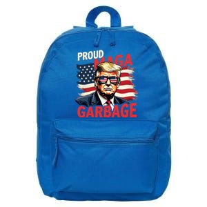 Proud Maga Garbage Trump Supporter Trump 2024 16 in Basic Backpack