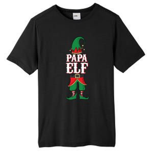 Papa Meaningful Gift Mom And Dad Matching Family Christmas Cute Gift Tall Fusion ChromaSoft Performance T-Shirt