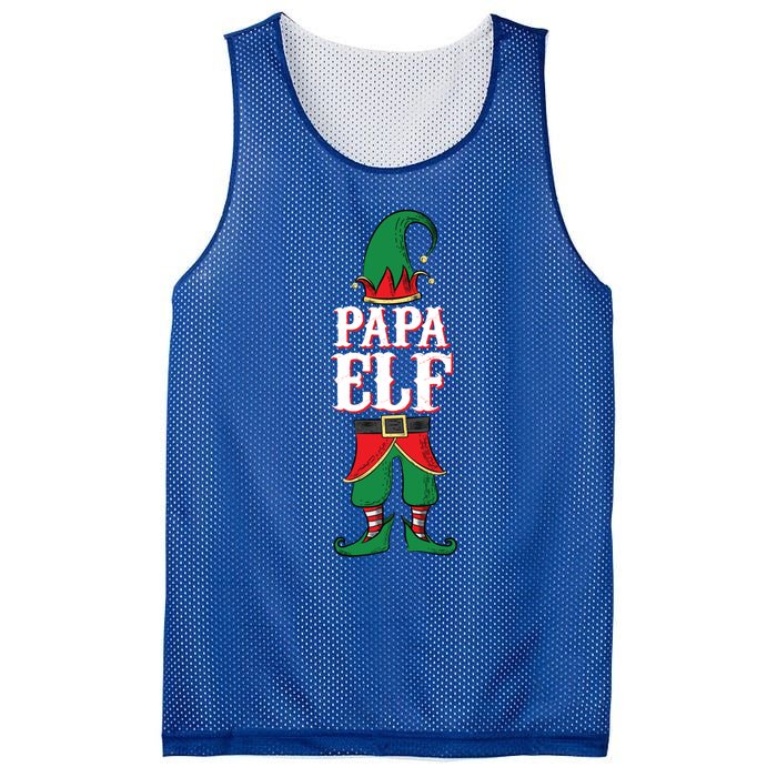 Papa Meaningful Gift Mom And Dad Matching Family Christmas Cute Gift Mesh Reversible Basketball Jersey Tank