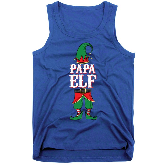 Papa Meaningful Gift Mom And Dad Matching Family Christmas Cute Gift Tank Top