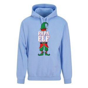 Papa Meaningful Gift Mom And Dad Matching Family Christmas Cute Gift Unisex Surf Hoodie