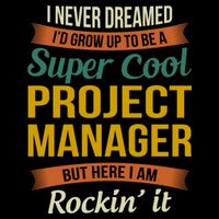 Project Manager Gift Funny Appreciation Gift Cooling Performance Crew T-Shirt