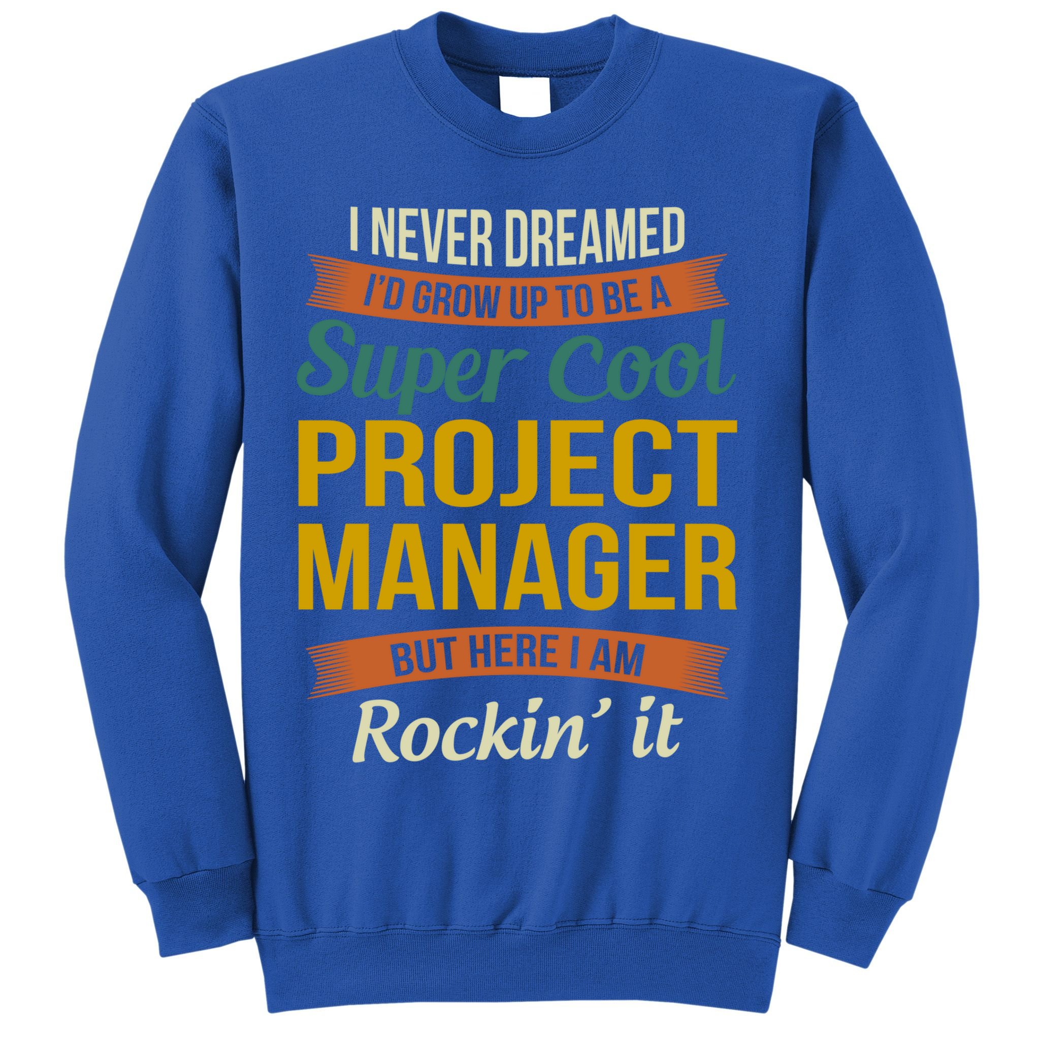 Project Manager Gift Funny Appreciation Gift Sweatshirt