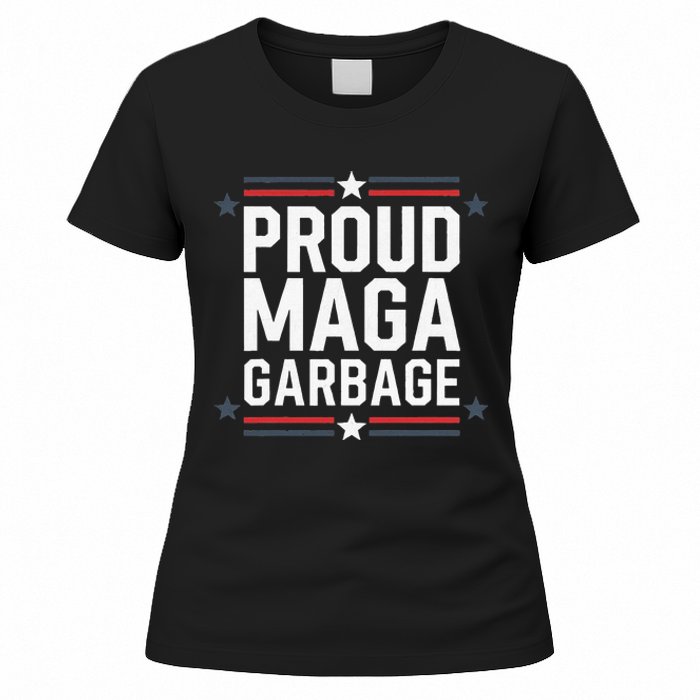 Proud Maga Garbage Trump Supporter Women's T-Shirt