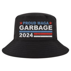 Proud Maga Garbage Proud To Be Garbage Trump Supporters Cool Comfort Performance Bucket Hat