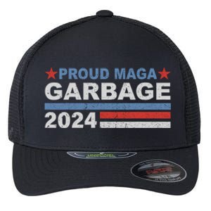 Proud Maga Garbage Proud To Be Garbage Trump Supporters Flexfit Unipanel Trucker Cap