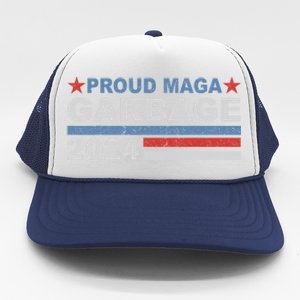 Proud Maga Garbage Proud To Be Garbage Trump Supporters Trucker Hat