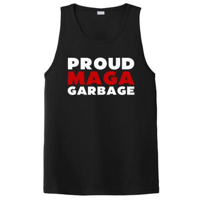 Proud Maga Garbage Trump Supporter PosiCharge Competitor Tank