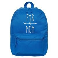 Pyr Mom Gift Cute Great Pyrenees Mom Gift 16 in Basic Backpack