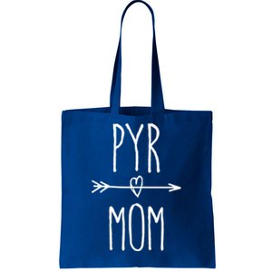 Pyr Mom Gift Cute Great Pyrenees Mom Gift Tote Bag