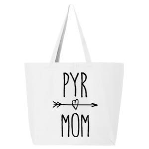 Pyr Mom Gift Cute Great Pyrenees Mom Gift 25L Jumbo Tote