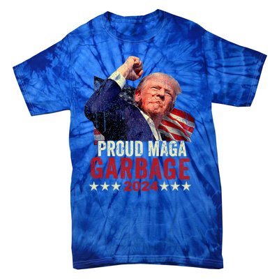 Proud Maga Garbage Proud To Be Garbage Trump Supporters Tie-Dye T-Shirt