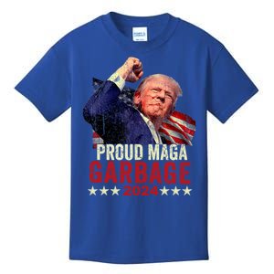 Proud Maga Garbage Proud To Be Garbage Trump Supporters Kids T-Shirt