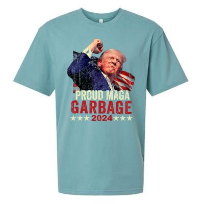 Proud Maga Garbage Proud To Be Garbage Trump Supporters Sueded Cloud Jersey T-Shirt