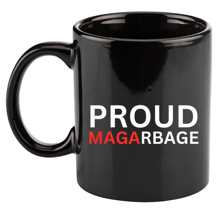 Proud Maga Garbage Trump Supporters 11oz C Handle Ceramic Mug