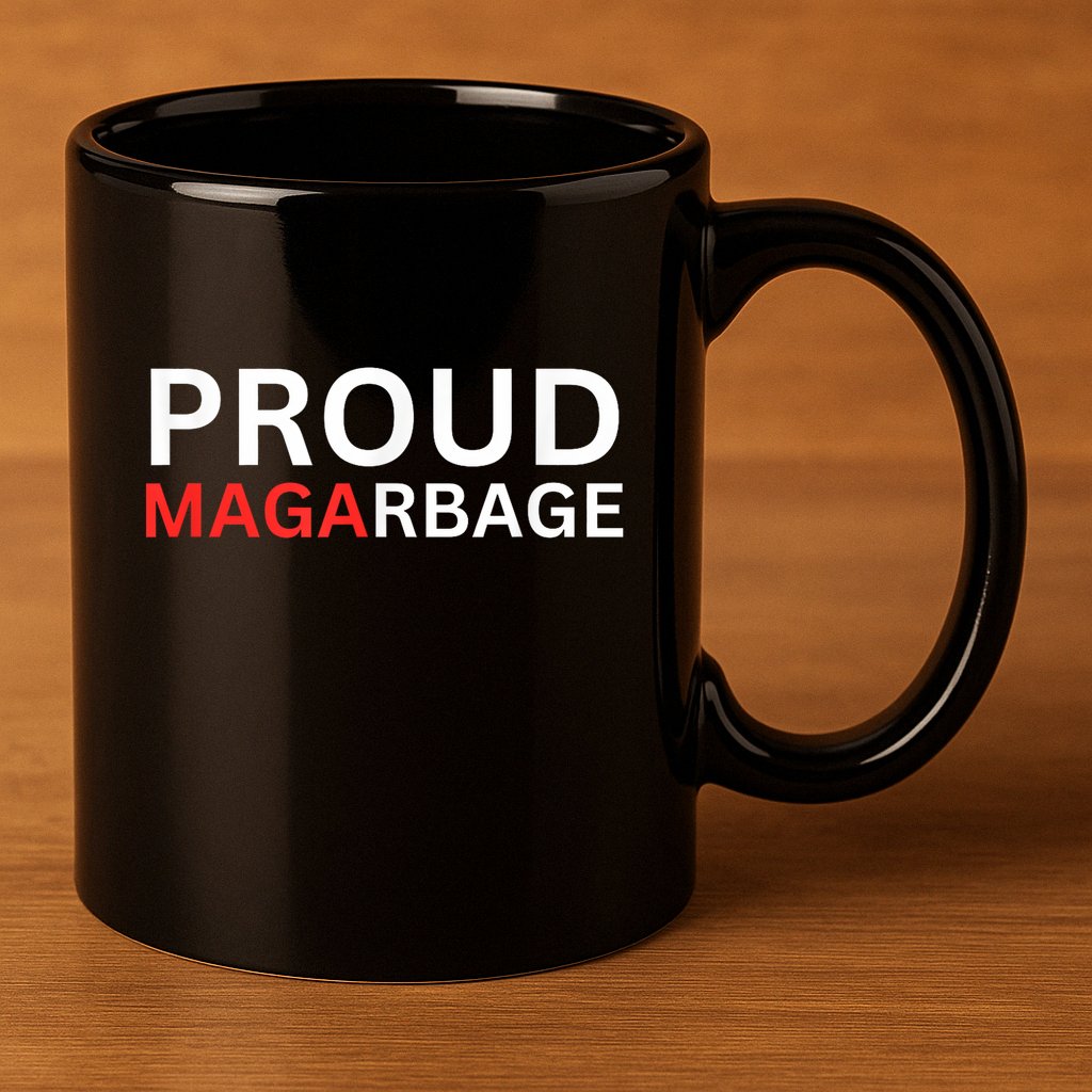 Proud Maga Garbage Trump Supporters 11oz C Handle Ceramic Mug
