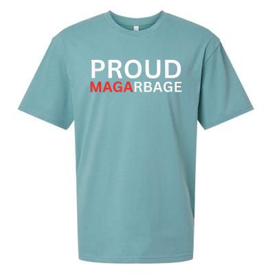 Proud Maga Garbage Trump Supporters Sueded Cloud Jersey T-Shirt