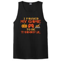 Paused My Game Thankful Video Gamer Thanksgiving PosiCharge Competitor Tank