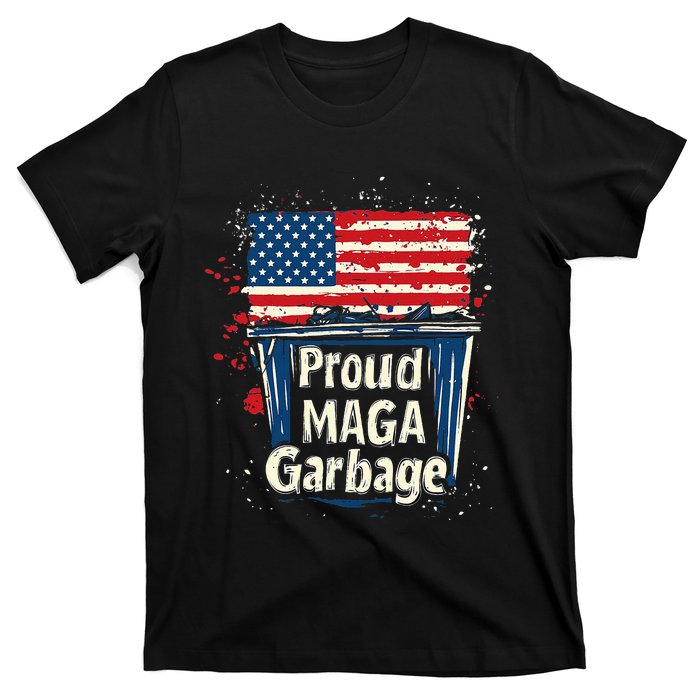 Proud Maga Garbage Patriotic Pro Trump Anti President Biden T-Shirt