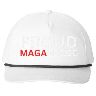 Proud Maga Garbagetrump Supporters Snapback Five-Panel Rope Hat