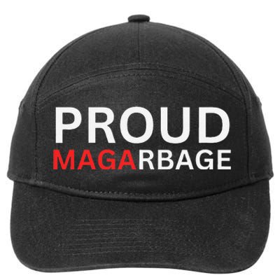 Proud Maga Garbagetrump Supporters 7-Panel Snapback Hat