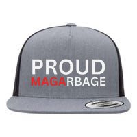 Proud Maga Garbagetrump Supporters Flat Bill Trucker Hat