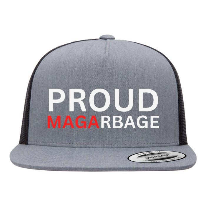 Proud Maga Garbagetrump Supporters Flat Bill Trucker Hat