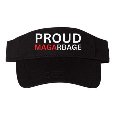 Proud Maga Garbagetrump Supporters Valucap Bio-Washed Visor