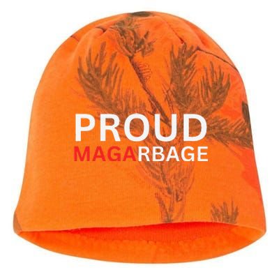 Proud Maga Garbagetrump Supporters Kati - Camo Knit Beanie