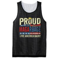 Proud Maga Garbageproud To Be Garbage Trump Supporters Mesh Reversible Basketball Jersey Tank