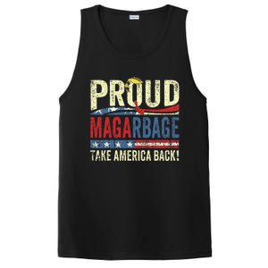 Proud Maga Garbageproud To Be Garbage Trump Supporters PosiCharge Competitor Tank