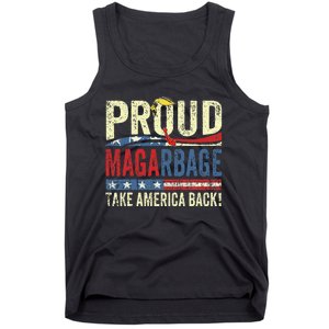 Proud Maga Garbageproud To Be Garbage Trump Supporters Tank Top