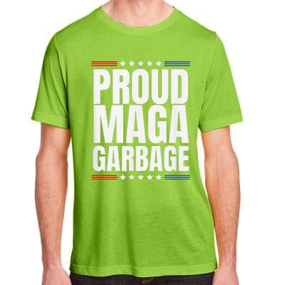 Proud Maga Garbage Trump Supporter Adult ChromaSoft Performance T-Shirt