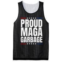 Proud Maga Garbage Trump Supporter Mesh Reversible Basketball Jersey Tank