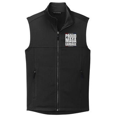 Proud Maga Garbage Trump Supporter Collective Smooth Fleece Vest