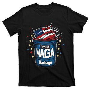 Proud Maga Garbage Patriotic Pro Trump Anti President Biden T-Shirt