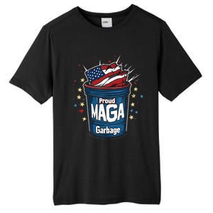 Proud Maga Garbage Patriotic Pro Trump Anti President Biden Tall Fusion ChromaSoft Performance T-Shirt