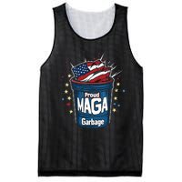 Proud Maga Garbage Patriotic Pro Trump Anti President Biden Mesh Reversible Basketball Jersey Tank