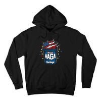 Proud Maga Garbage Patriotic Pro Trump Anti President Biden Tall Hoodie