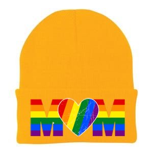 Pride Month Graphic For Mom Lover Knit Cap Winter Beanie