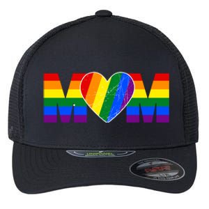 Pride Month Graphic For Mom Lover Flexfit Unipanel Trucker Cap