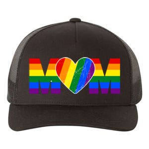 Pride Month Graphic For Mom Lover Yupoong Adult 5-Panel Trucker Hat