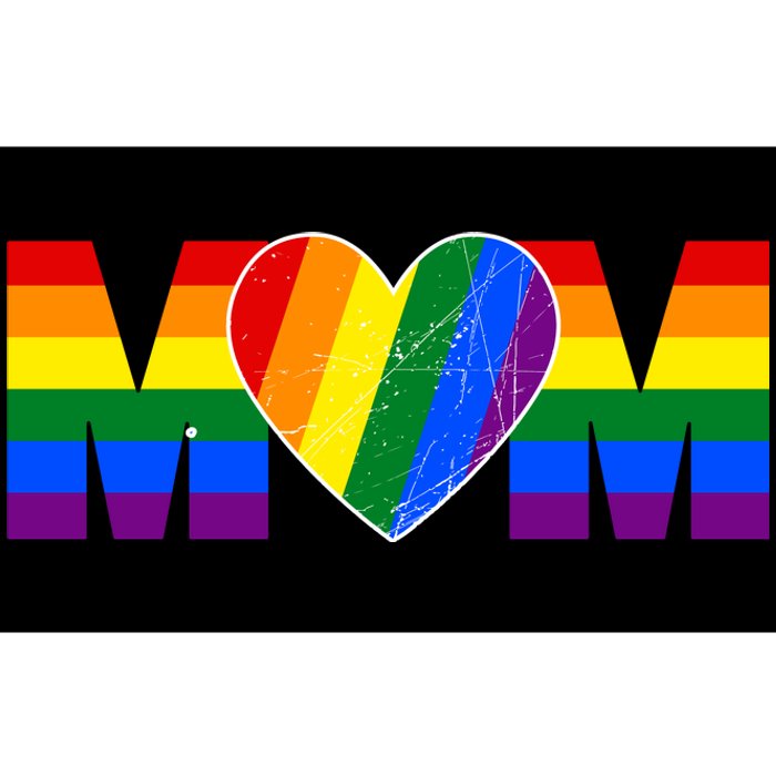 Pride Month Graphic For Mom Lover Bumper Sticker