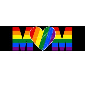 Pride Month Graphic For Mom Lover Bumper Sticker