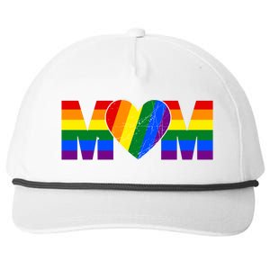 Pride Month Graphic For Mom Lover Snapback Five-Panel Rope Hat