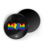 Pride Month Graphic For Mom Lover Magnet