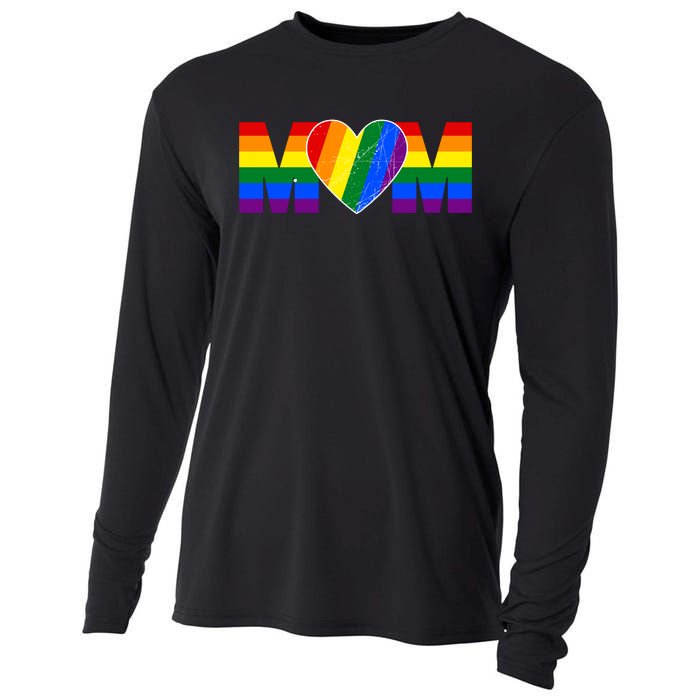 Pride Month Graphic For Mom Lover Cooling Performance Long Sleeve Crew